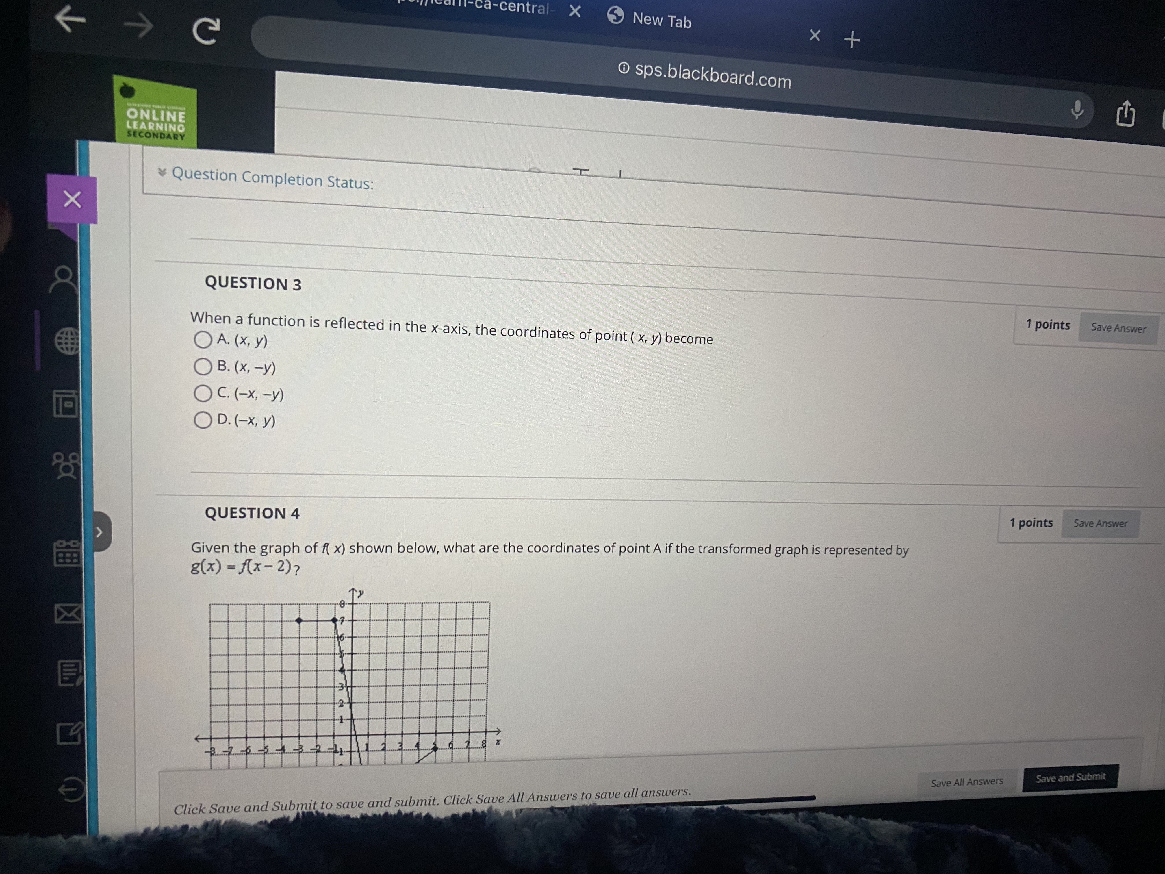 All Answers Click Save and Submit to save and submit. Click Save