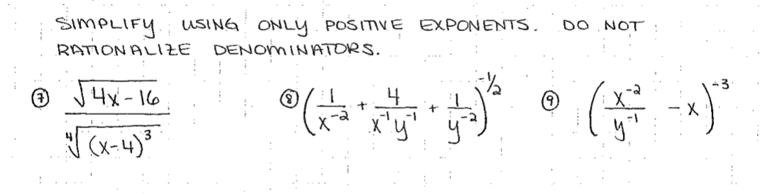 \fI SOLVING EQUATIONS AND FACTORING SOLVE FOR 4 IN SIMPLEST FORM