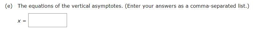 (If the limit is infinite, enter co or -co', as appropriate. If