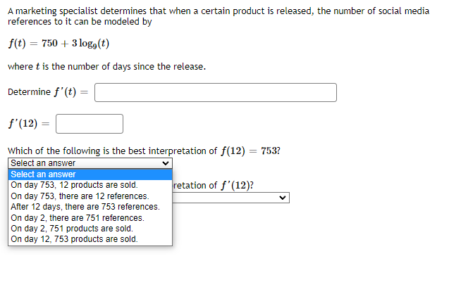 = rso + segue} where t is the number of days since