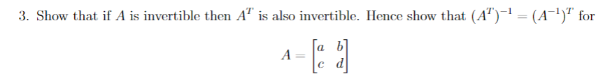 C. Given matrix A below: I} 2 '1[0 :'l \f4. Find all
