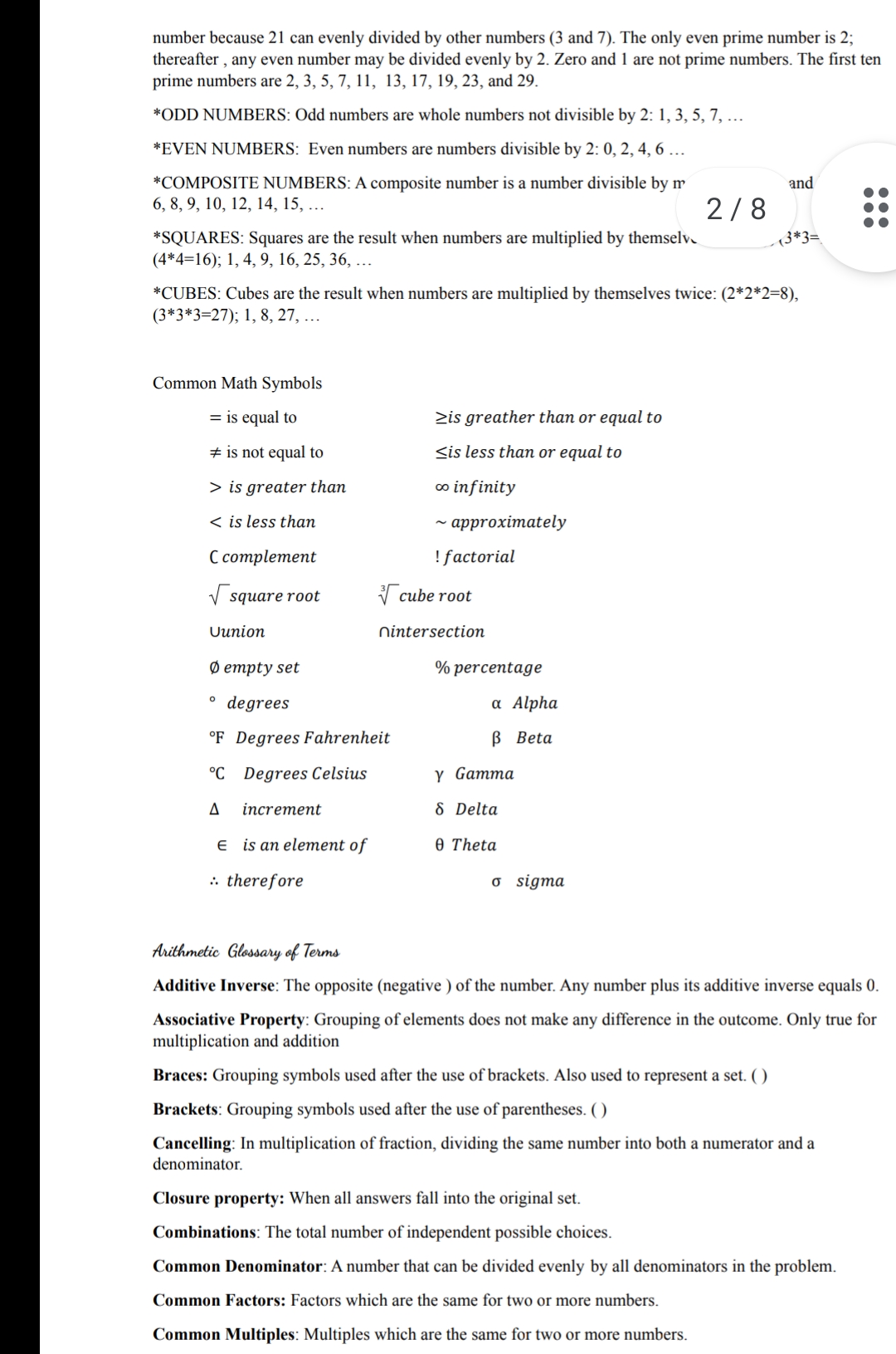 Give what is ask. Erasure is strictly observed. (1 point each). 1.