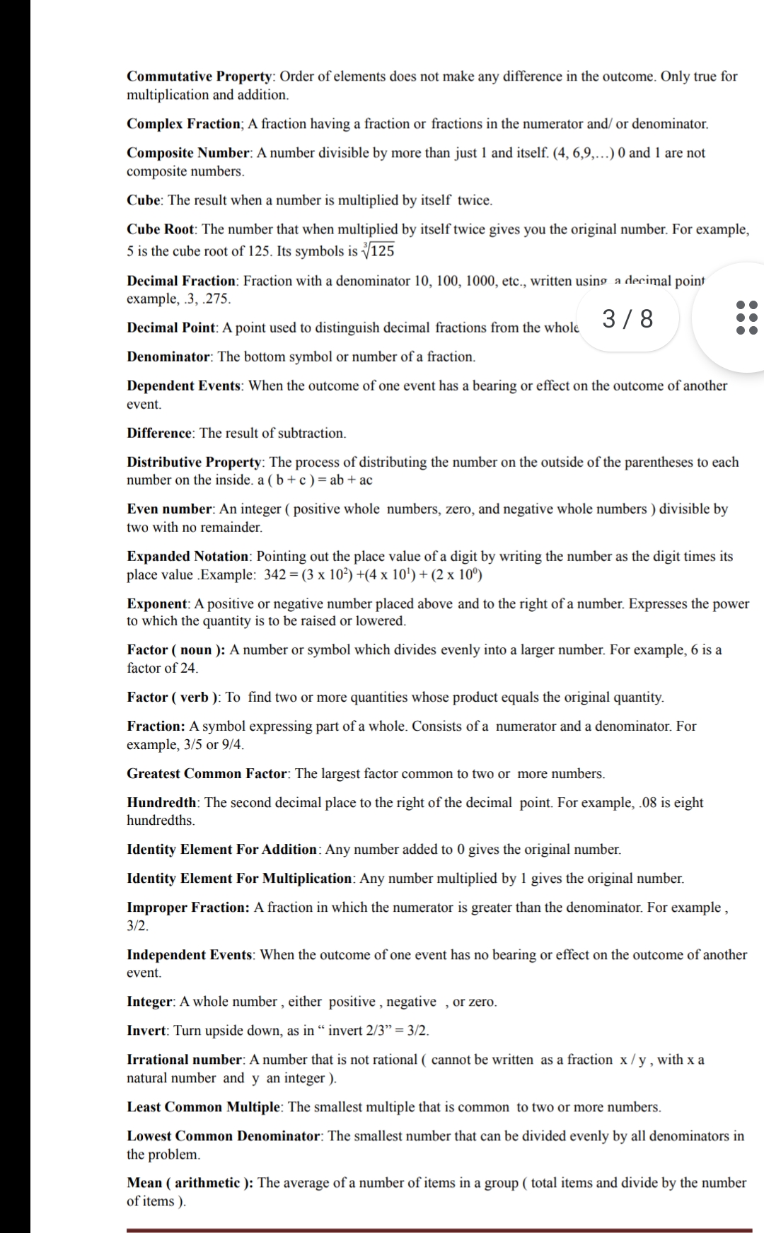 Which of the following are integers? 1/2 , -2, 0, 4, 3.2