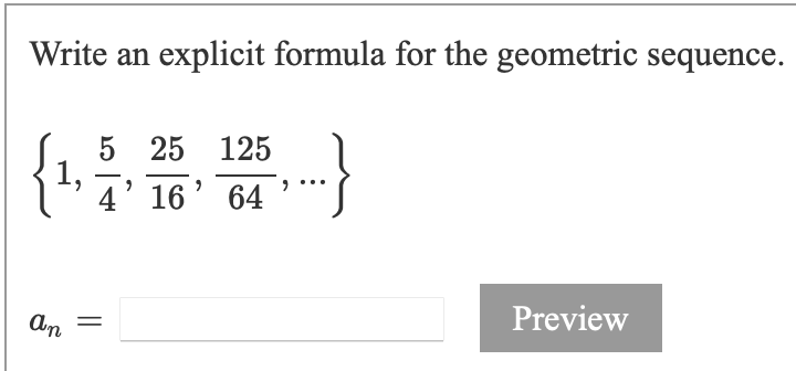 of the first n terms of the geometric sequence to find the