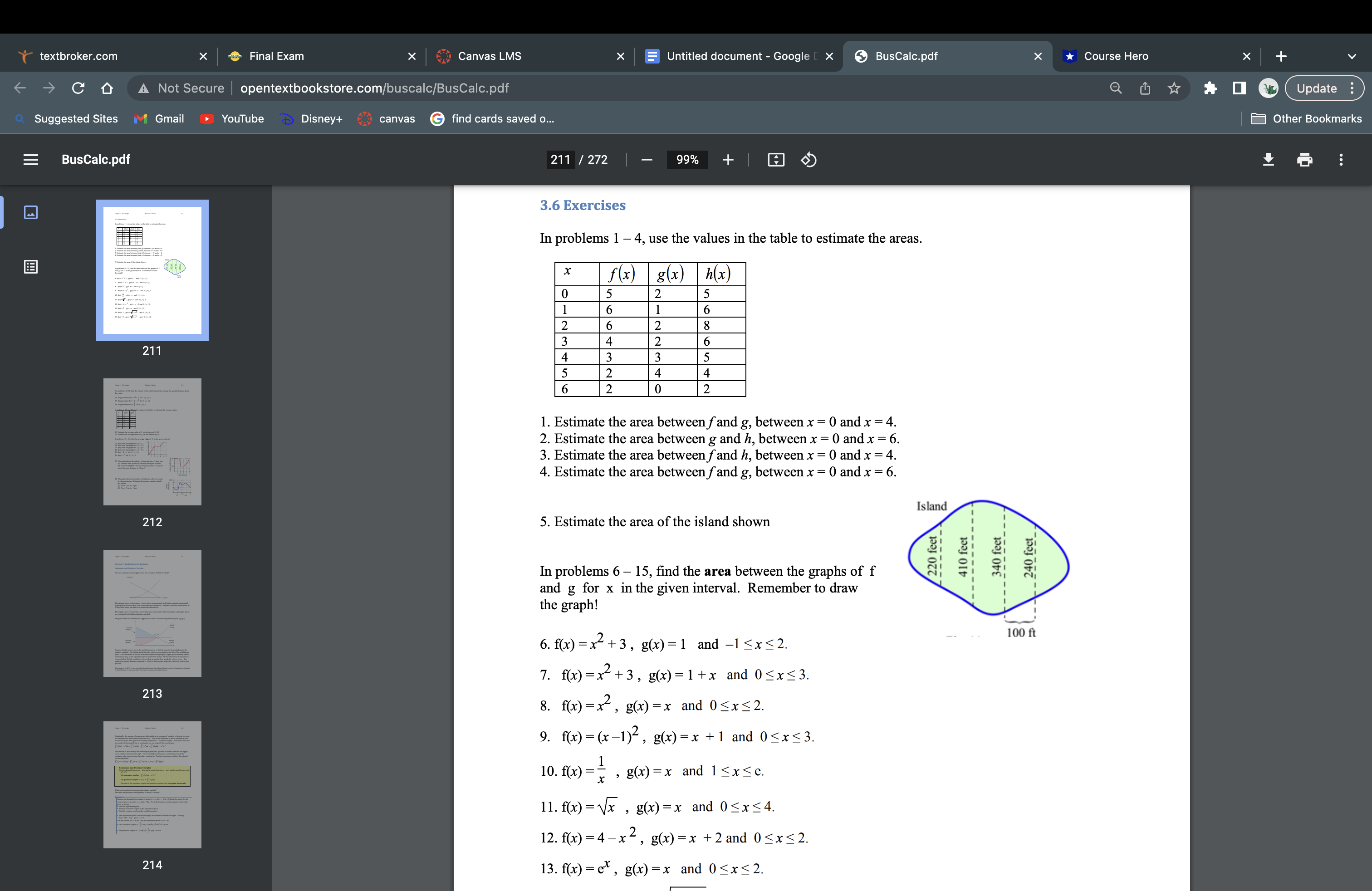 Untitled document - Google [ X BusCalc.pdf X *Course Hero X ->