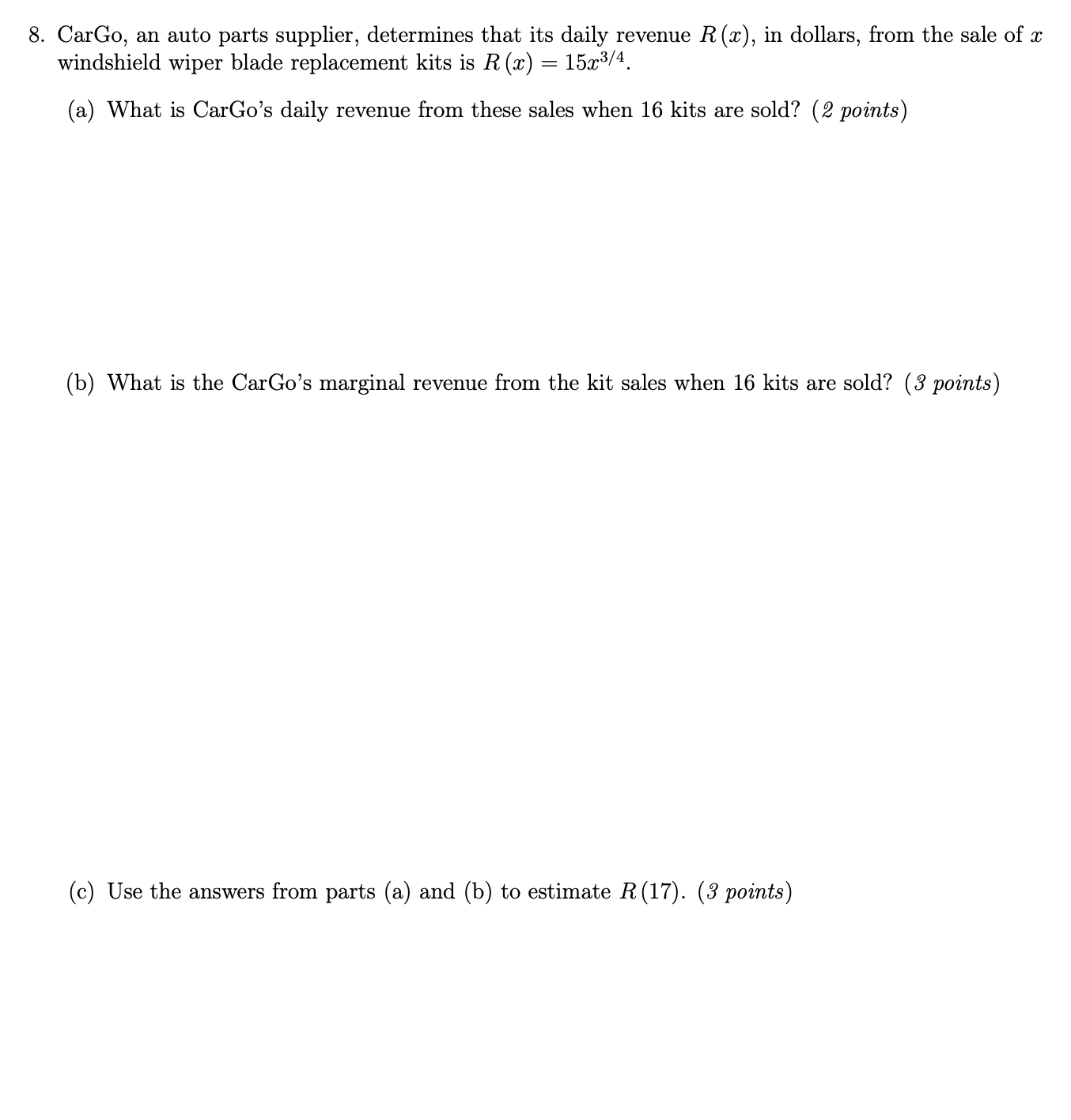 F(x) = 21nx -5 (e) F (x) = In 2x + In