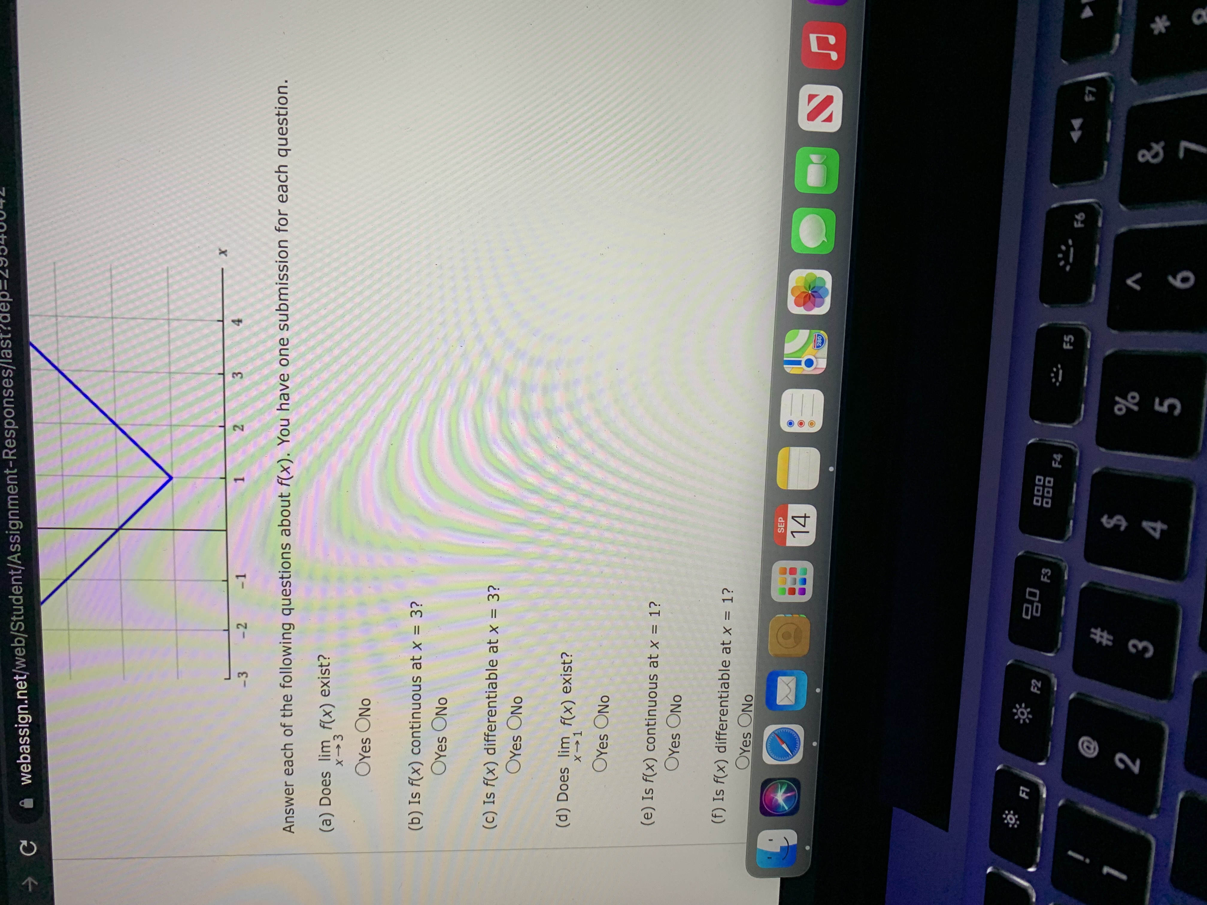 Derivatives Course Packet on computing derivatives using the limit definition Let f