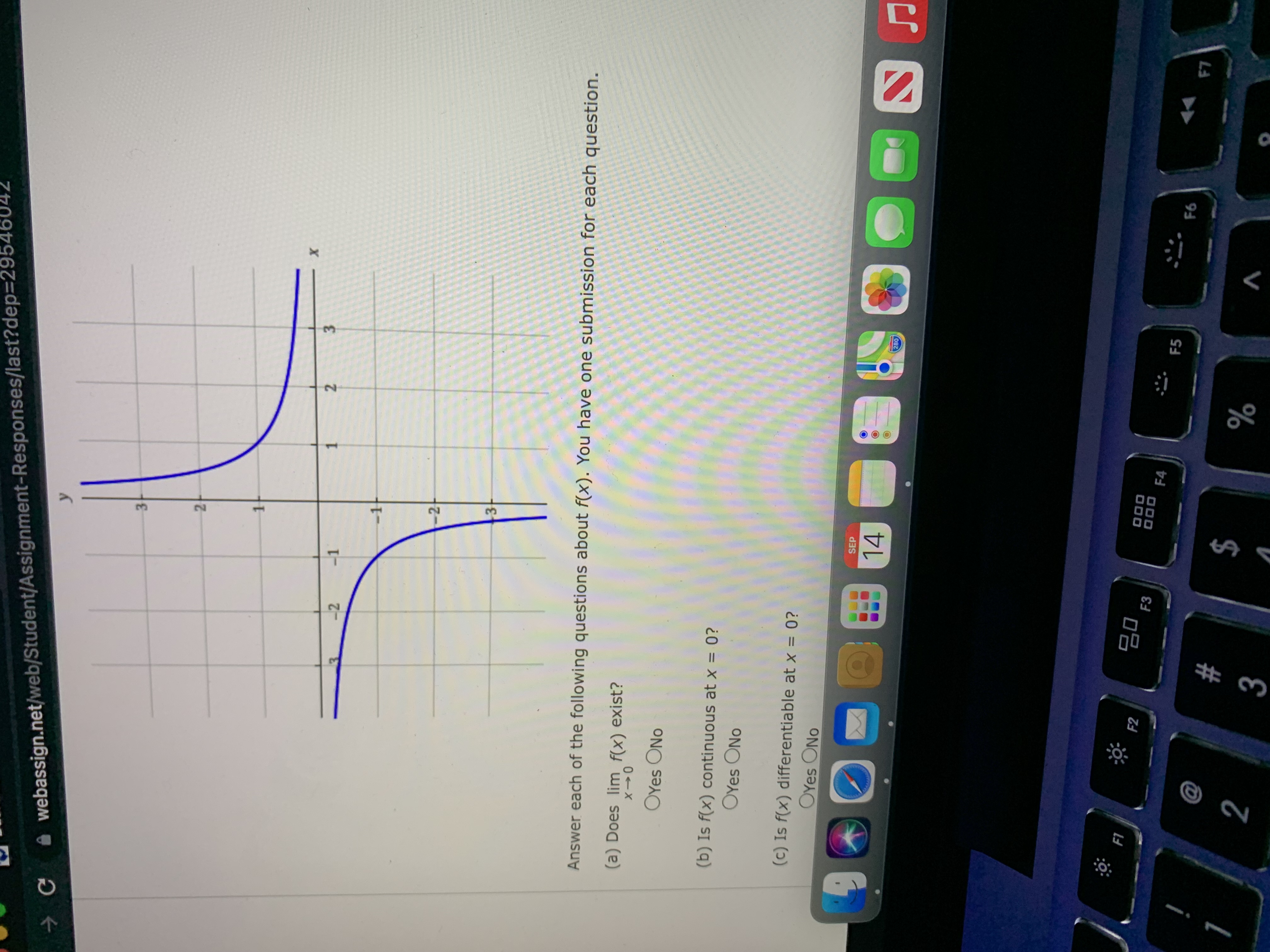 T Y Uwebassign.net/web/Student/Assignment-Responses/last?dep= C -2 -1 Answer each of the following questions