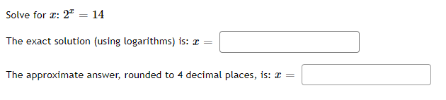 logarithms] 1'5: 3; = The approximate answer, rounded to 4 decimal places,