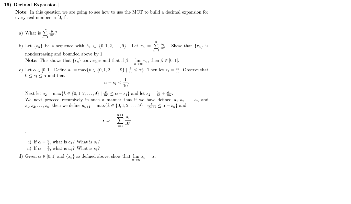 see how to use the MCT to build a decimal expansion for