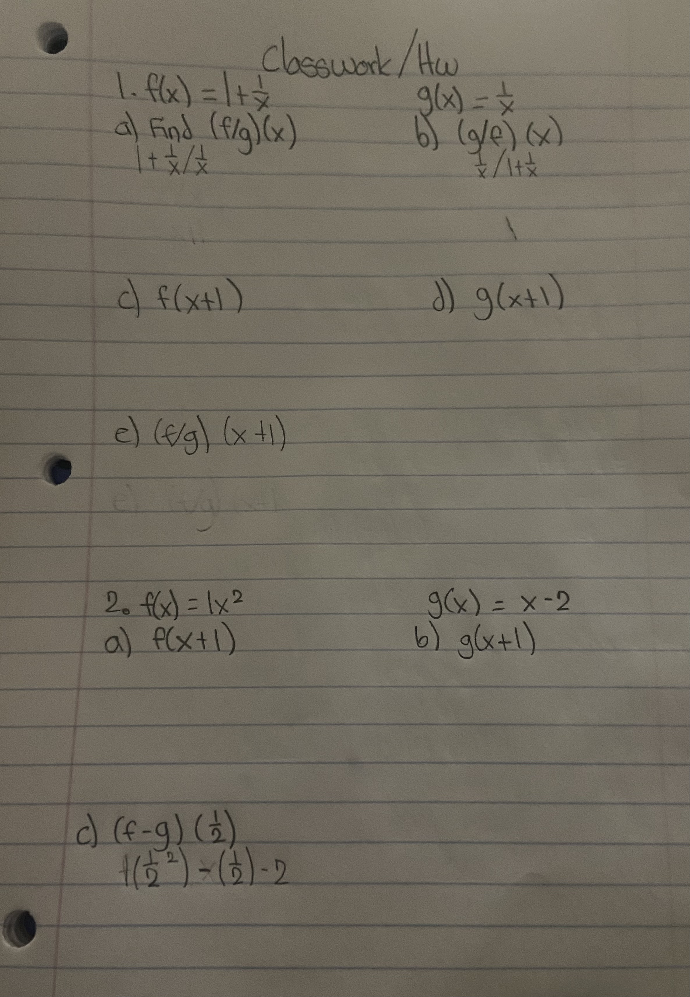 x ) = * a) Find ( fig ) (x ) 6)