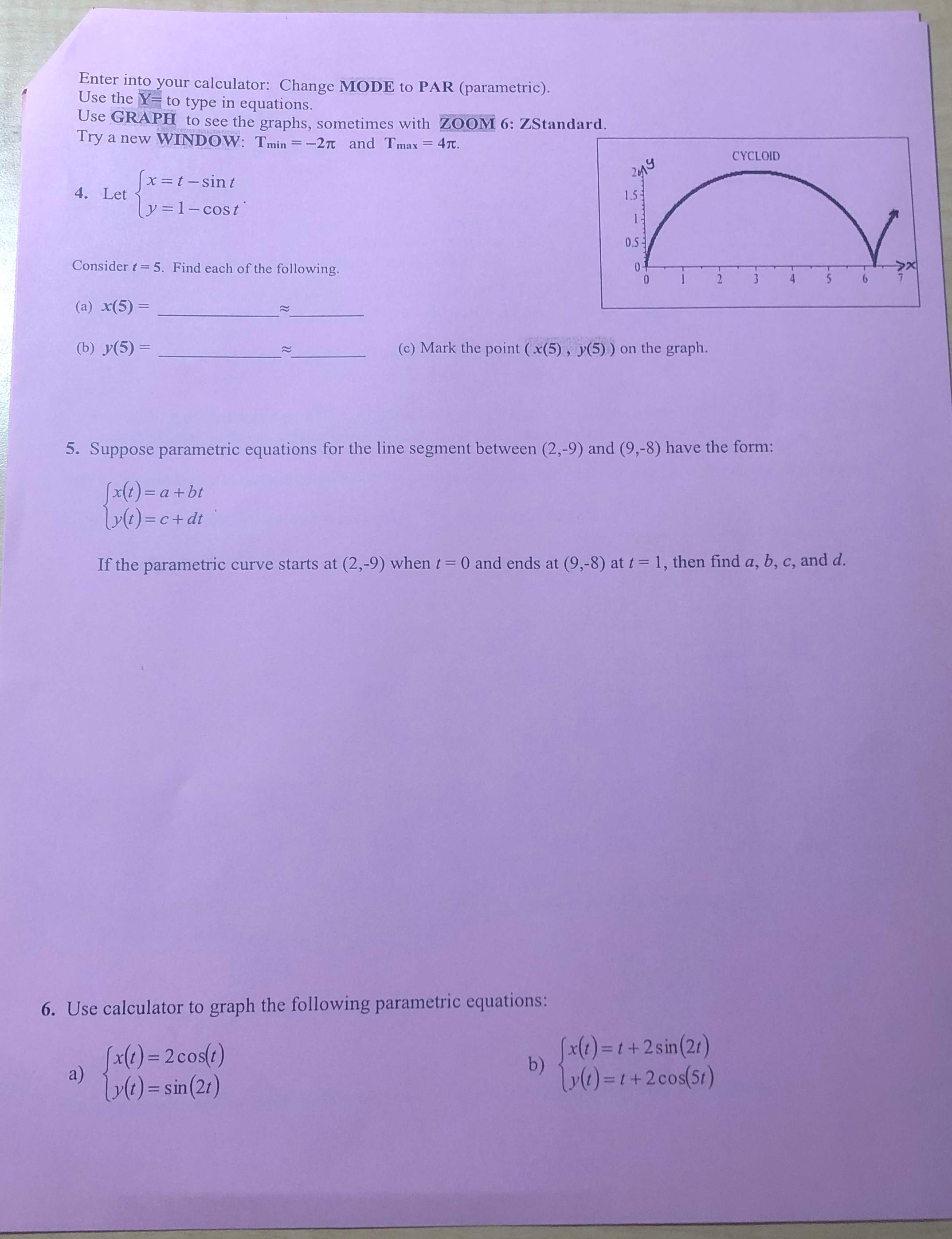 Y= to type in equations. Use GRAPH to see the graphs, sometimes