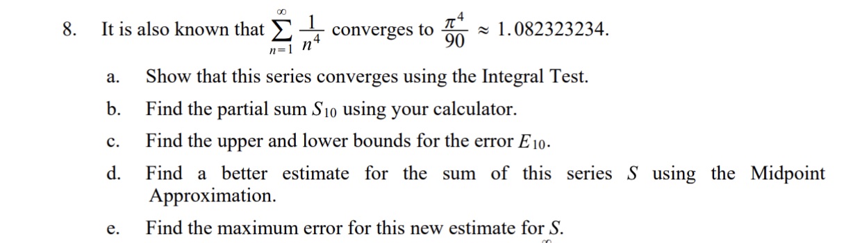7T4 8. It 18 also known that Z 4 converges to W