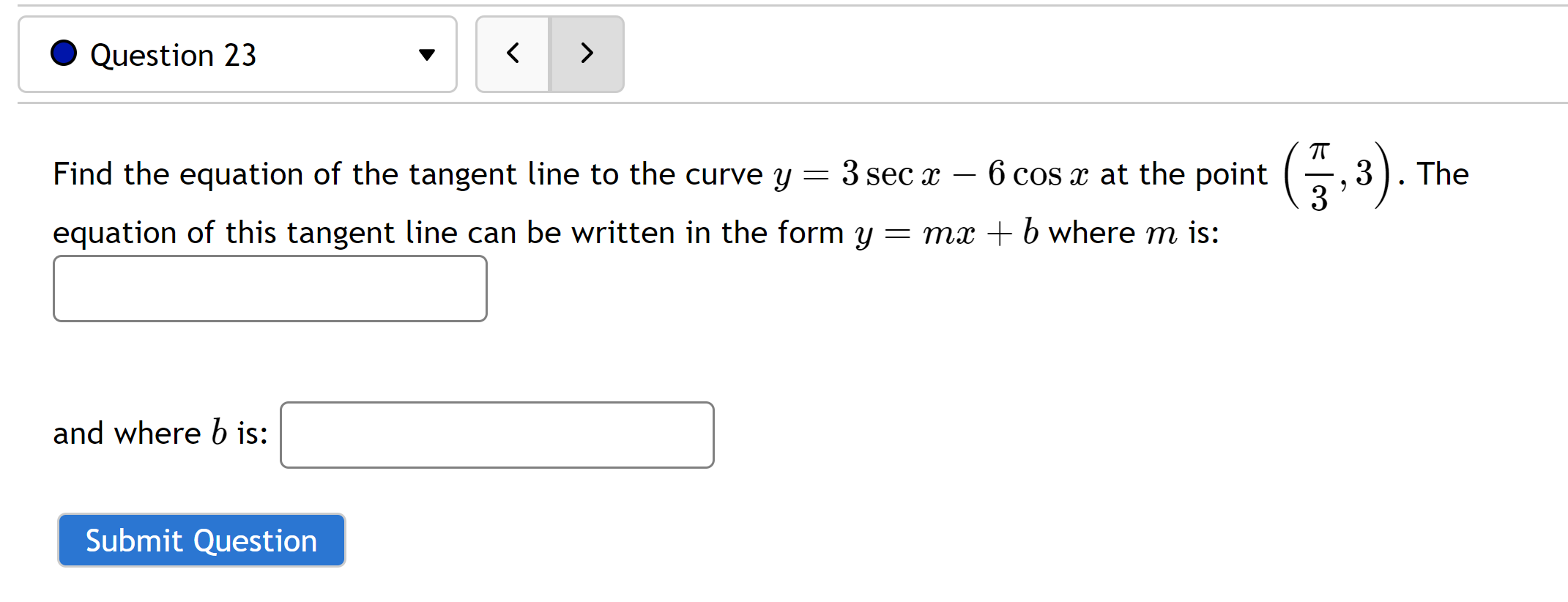 curve y : 3:1: cos :c at the point (7r, 37r). The