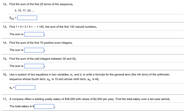 (2) O common difference O addition term geometric O constant factor 2.