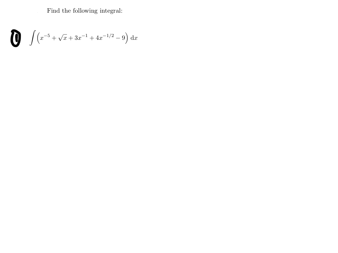 first. (a) (5x + 3) (2x - 7) dx (b) (3x +