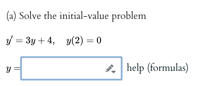 6ysin(m) %COS2(J:) = 0. Use C to represent the arbitrary constant. y=