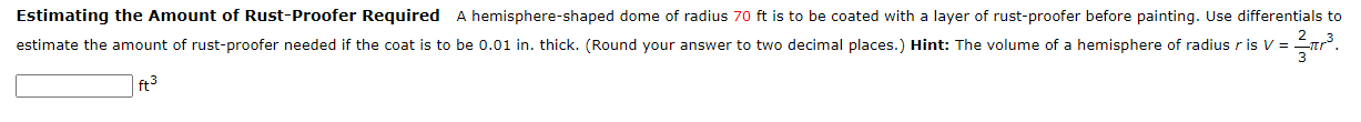  MTH130 Module 2 - Section Assignment 3.7 (Homework)1. Estimating the Amount
