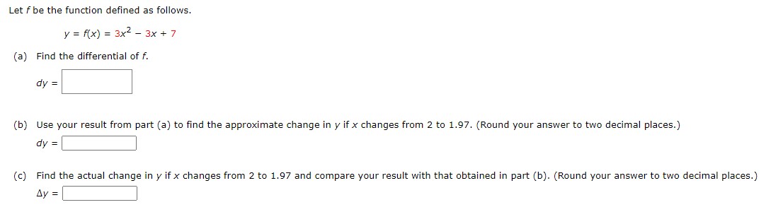 of f. {b} Use your result from part (a) to nd the
