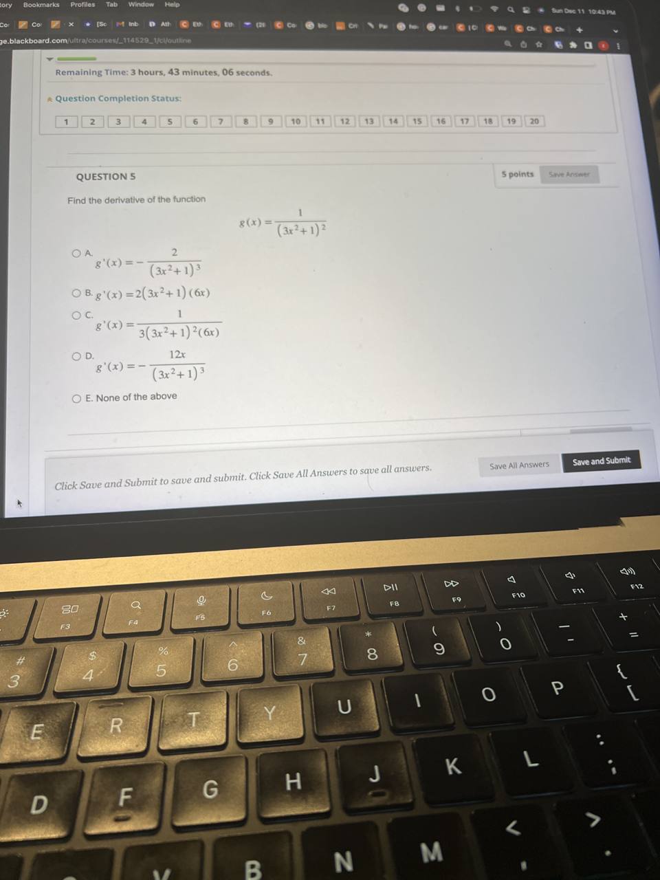 10 11 12 13 14 15 16 17 18 19 20 QUESTION