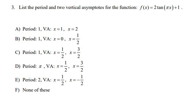 (4x) -1? A) X=1, X= 21 B) X=- 2 2 C) x=0,