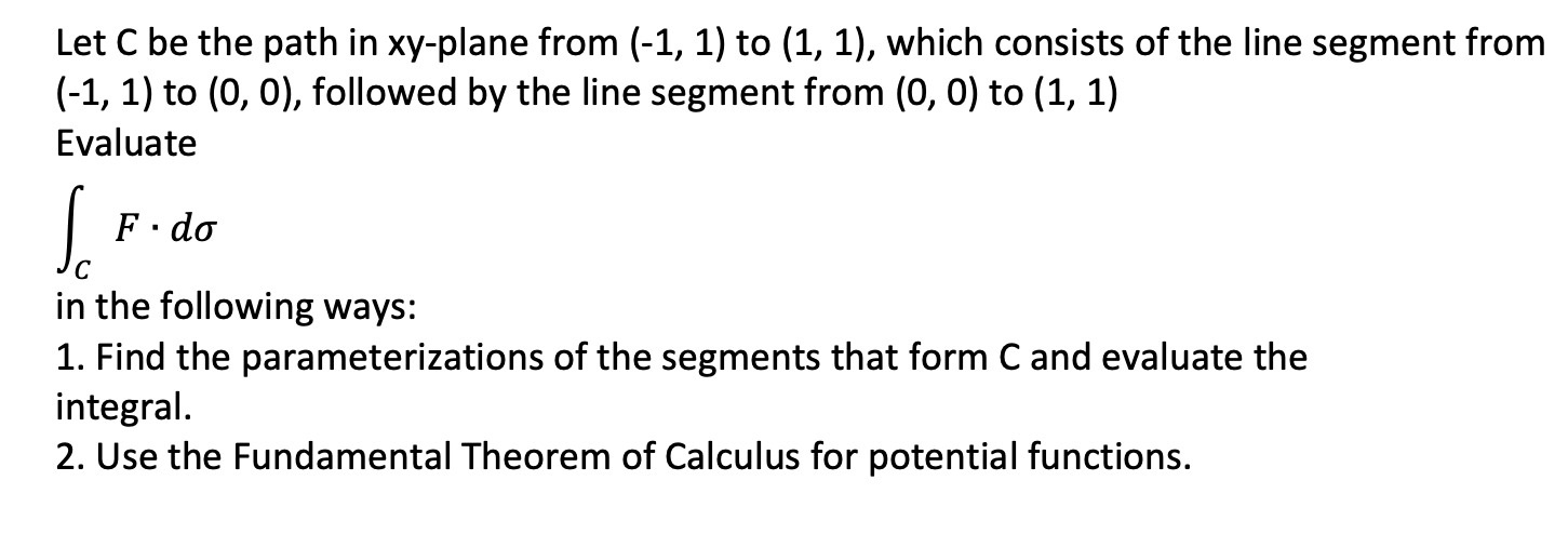Can u resolve this Let C be the path in xyplane