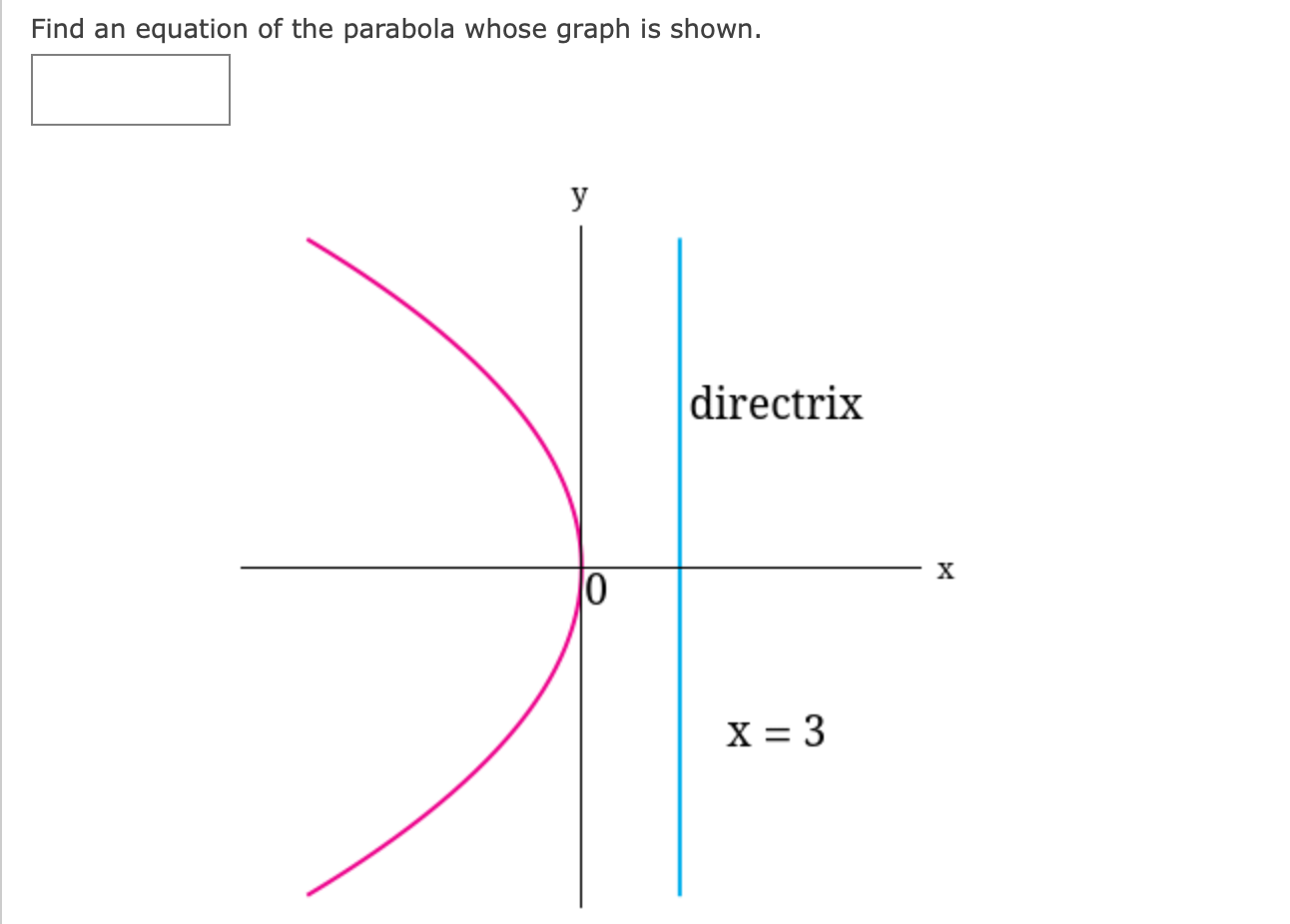 focus and has an eccentricity of e = 0.925. The length of