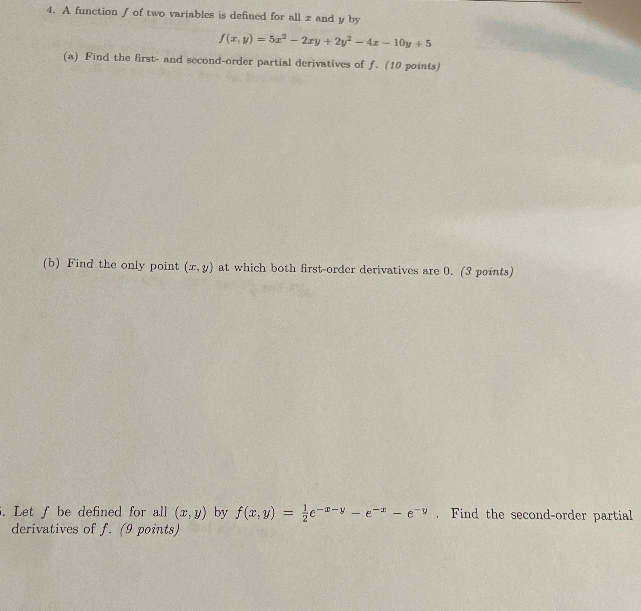 Please help with all 3. Thank you so much! 4. A