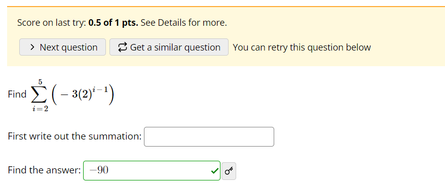 6, its first term is its second term is 6 its third