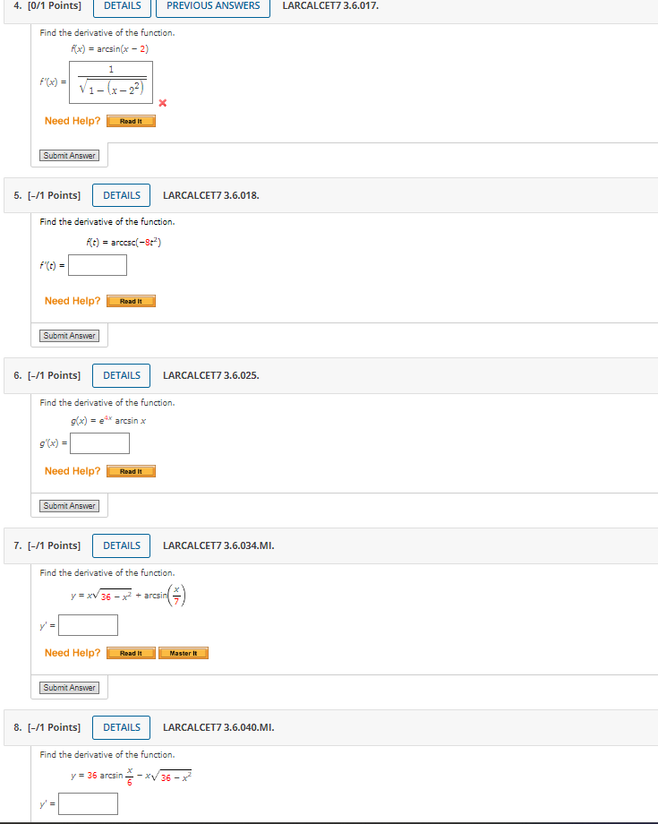 1) -1(x) = x+1, x20 (1, 2) (a) Find the domains of