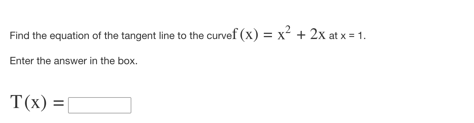 is not differentiable at x = 0 because f(x) has a jump