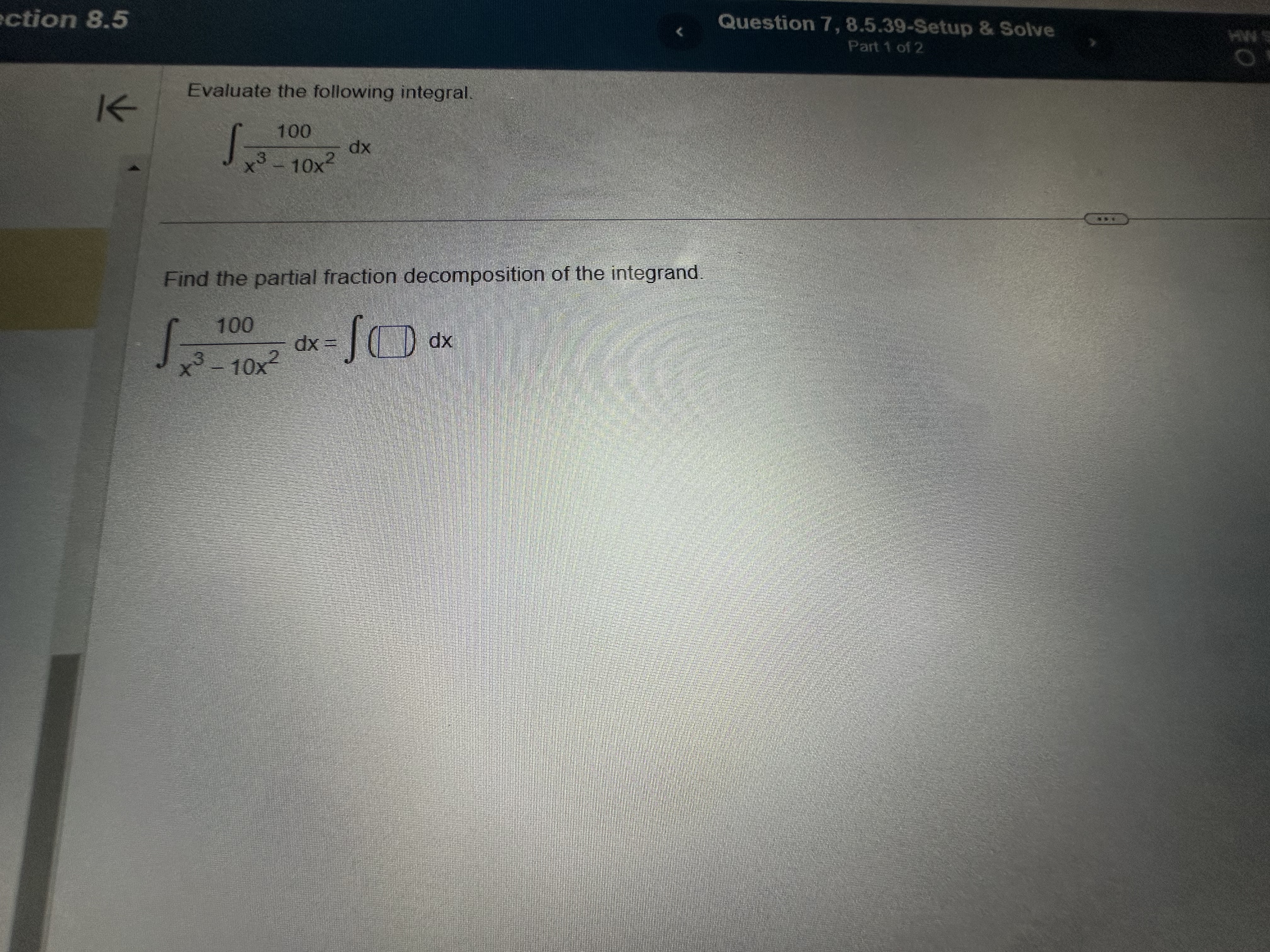 (D) dxKhaled Al Sheblak Question 9, 8.5.52-Setup & Solve HW Score: 68.42%,
