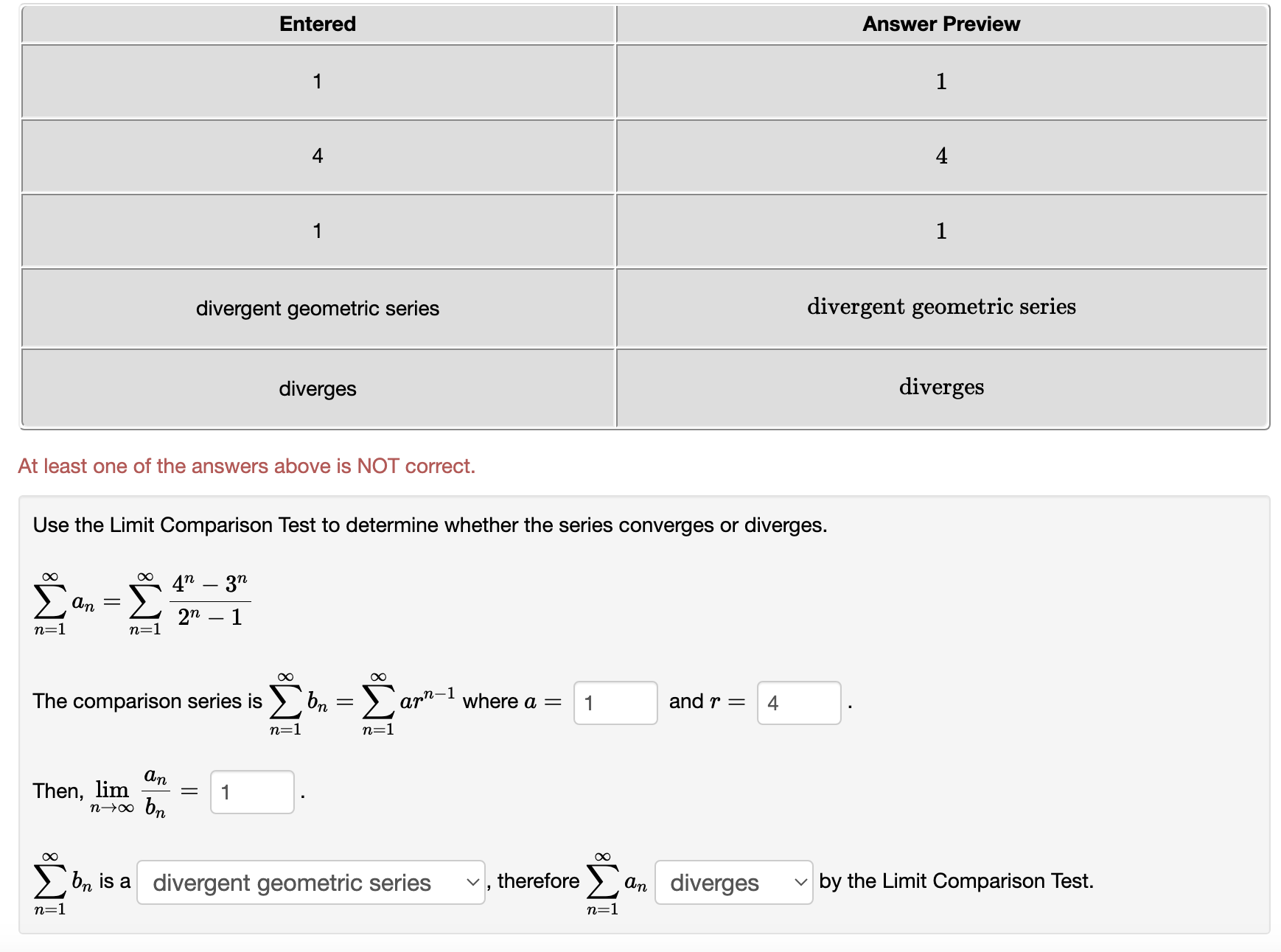 Test to determine whether the series converges or diverges. n22 n22 n