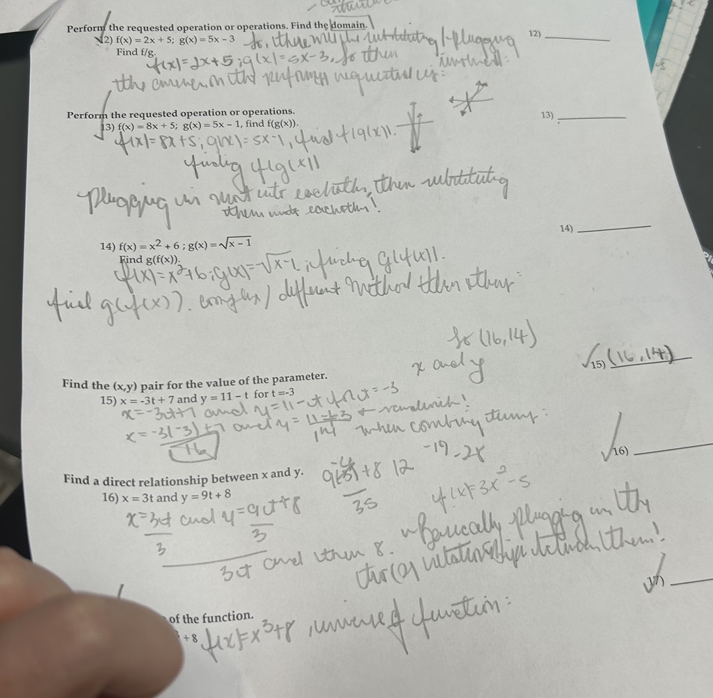  A few questions! Please help! Perform the requested operation or operations.
