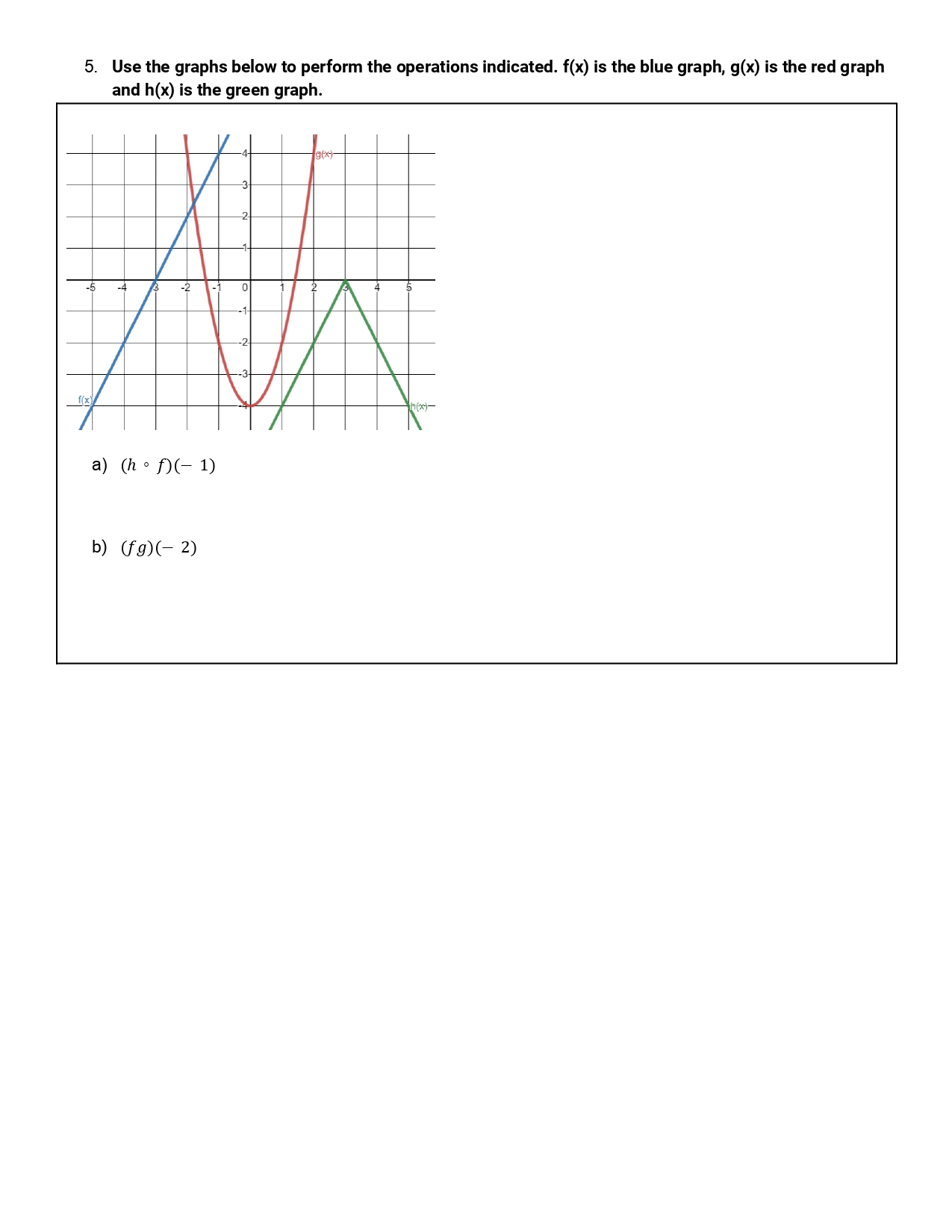 many different polynomial function are possible for f? 2. Write the polynomial