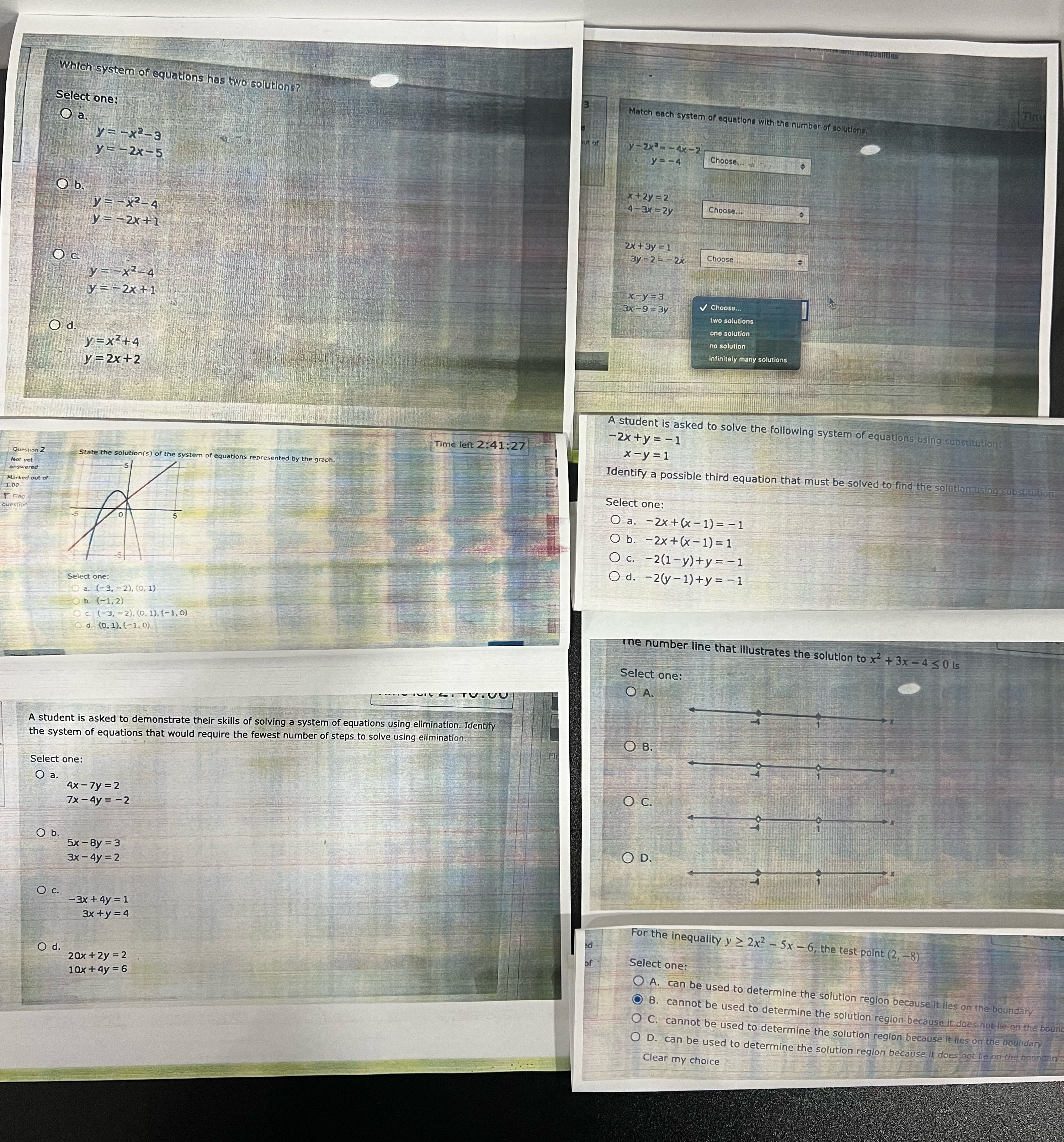  Answer all 7 questions within 1.5 hour please. Follow instructions. No