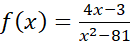 For the function f(x) = x2 - 7x- 5, find the