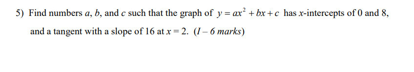 -5)(2x -1)4 (K-3 marks) d) f(x) = 2+7x (5x2 -3) (K -