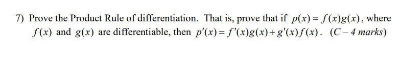 +1 f) f (x) = ] (A - 3 marks) 2 -