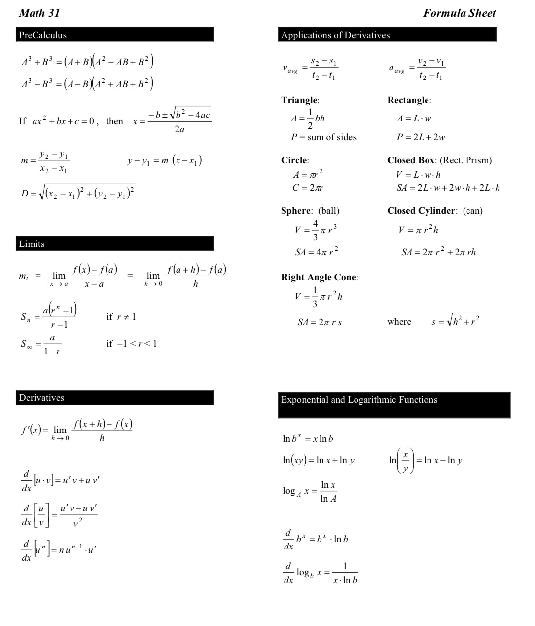 F 2 3 - 2 O Maximum: (-3, 47) Minimum: ( +
