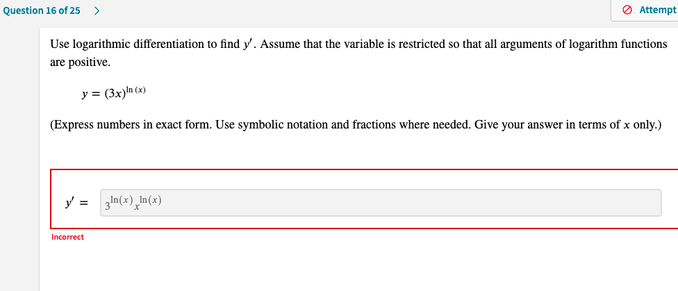 terms of x and y.) equation of the normal line: Graph f,