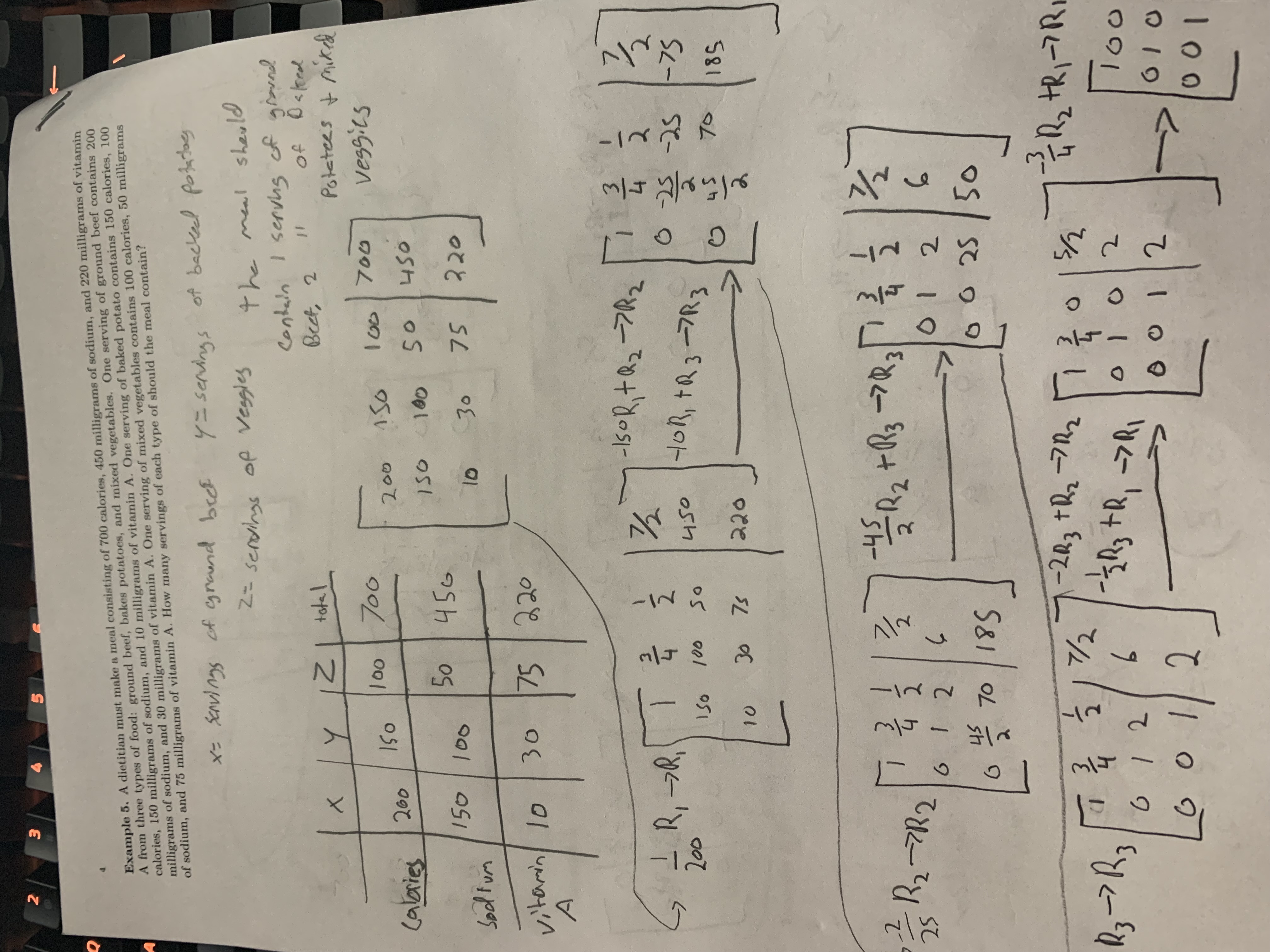 and Biker Outfitting Shop makes packages of snacks to order. One customer