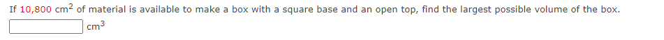 ?6 m whose area is as large as possible. (If both values