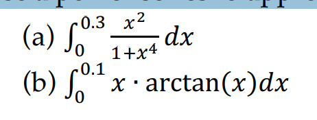  . Use a power series to approximate the definite integral to