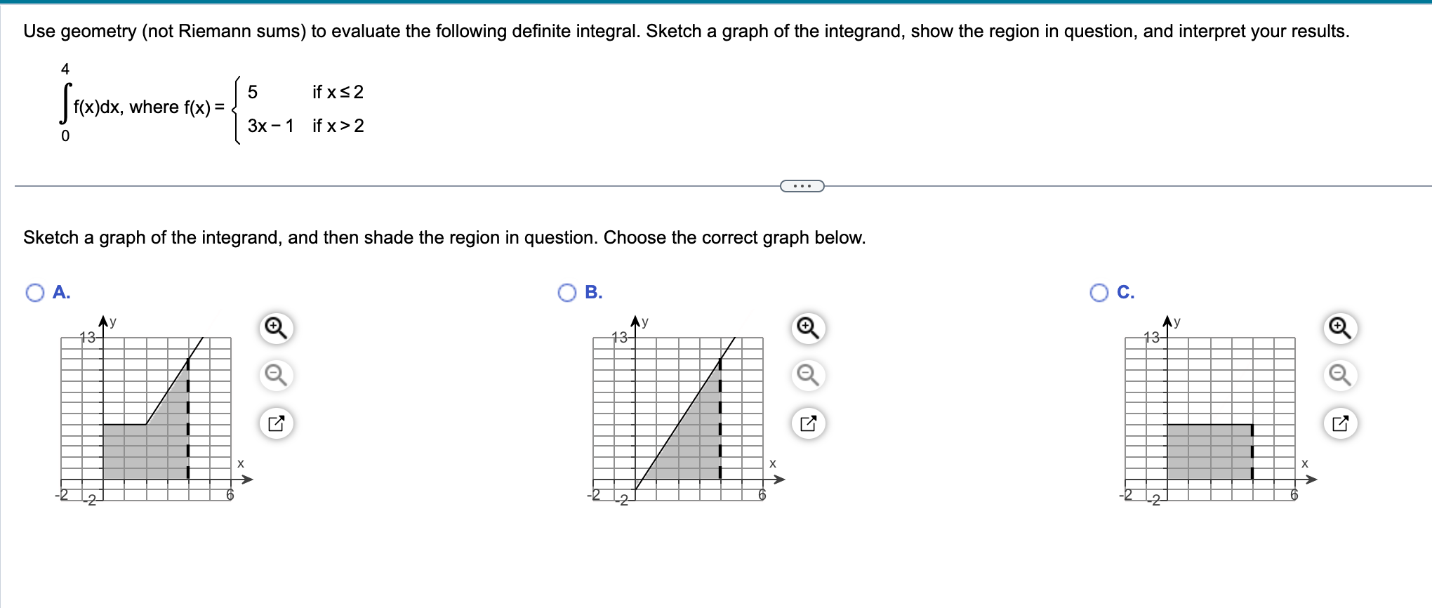limit of Riemann sums of a function f on [a,b]. Identify f