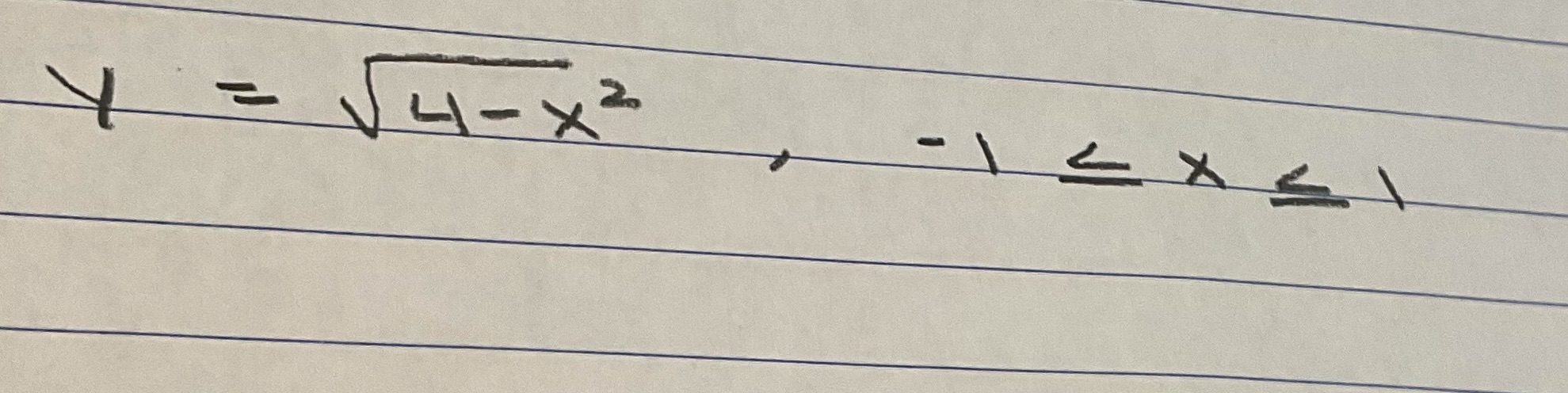 Set up and evaluate the indefinite integral for the area of