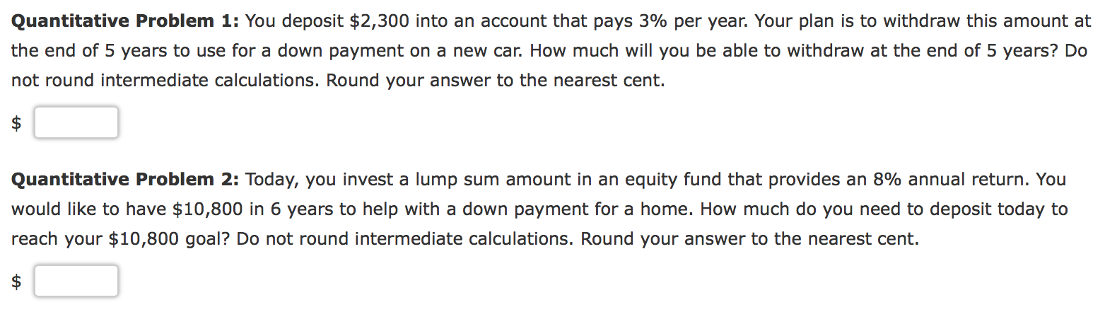 3% per year. Your plan is to withdraw this amount at the