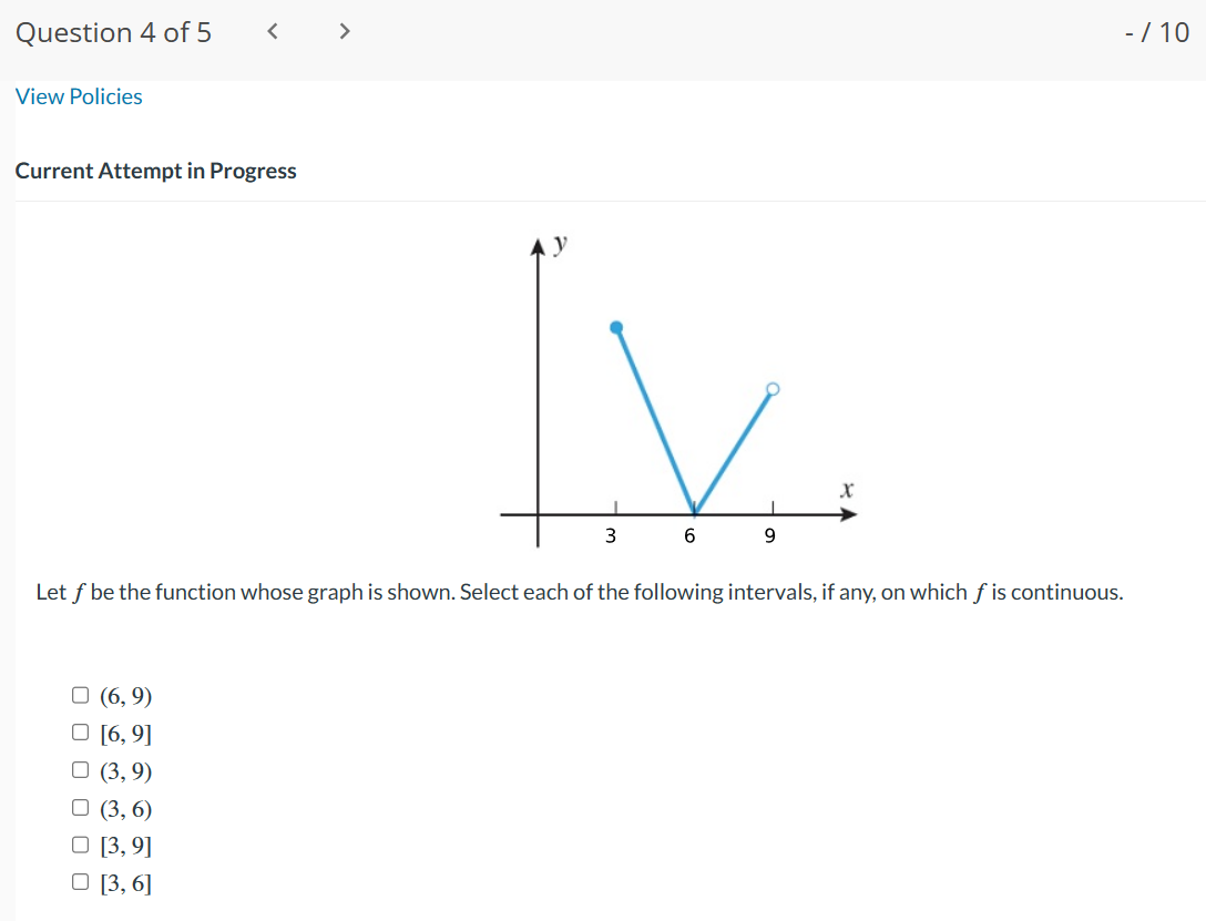 ( x ) = x - 6 |x - 6 is not