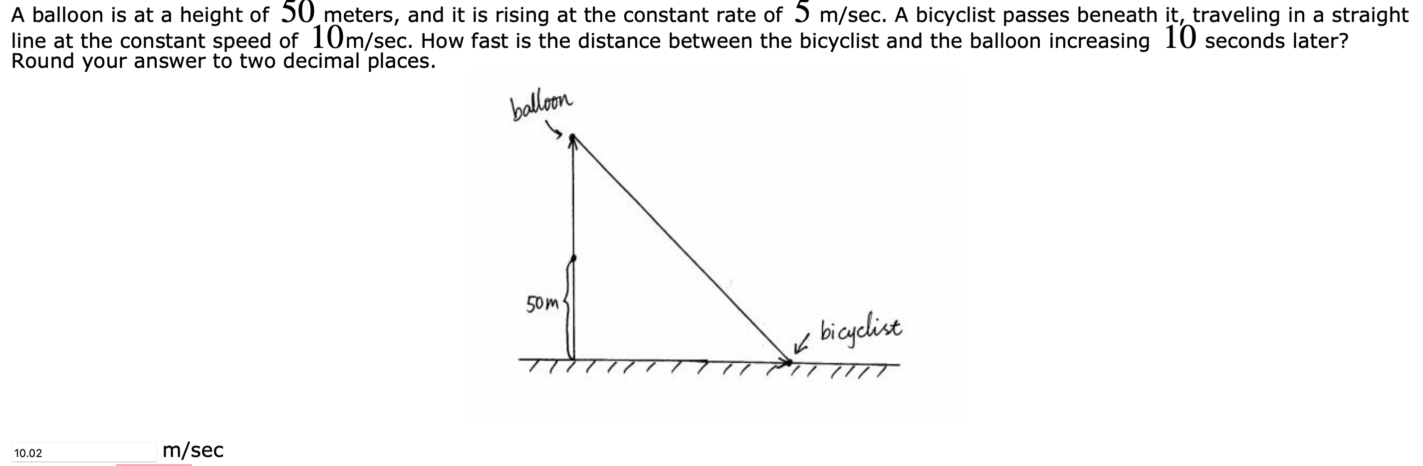 moment when the plane is flying over a point on the ground