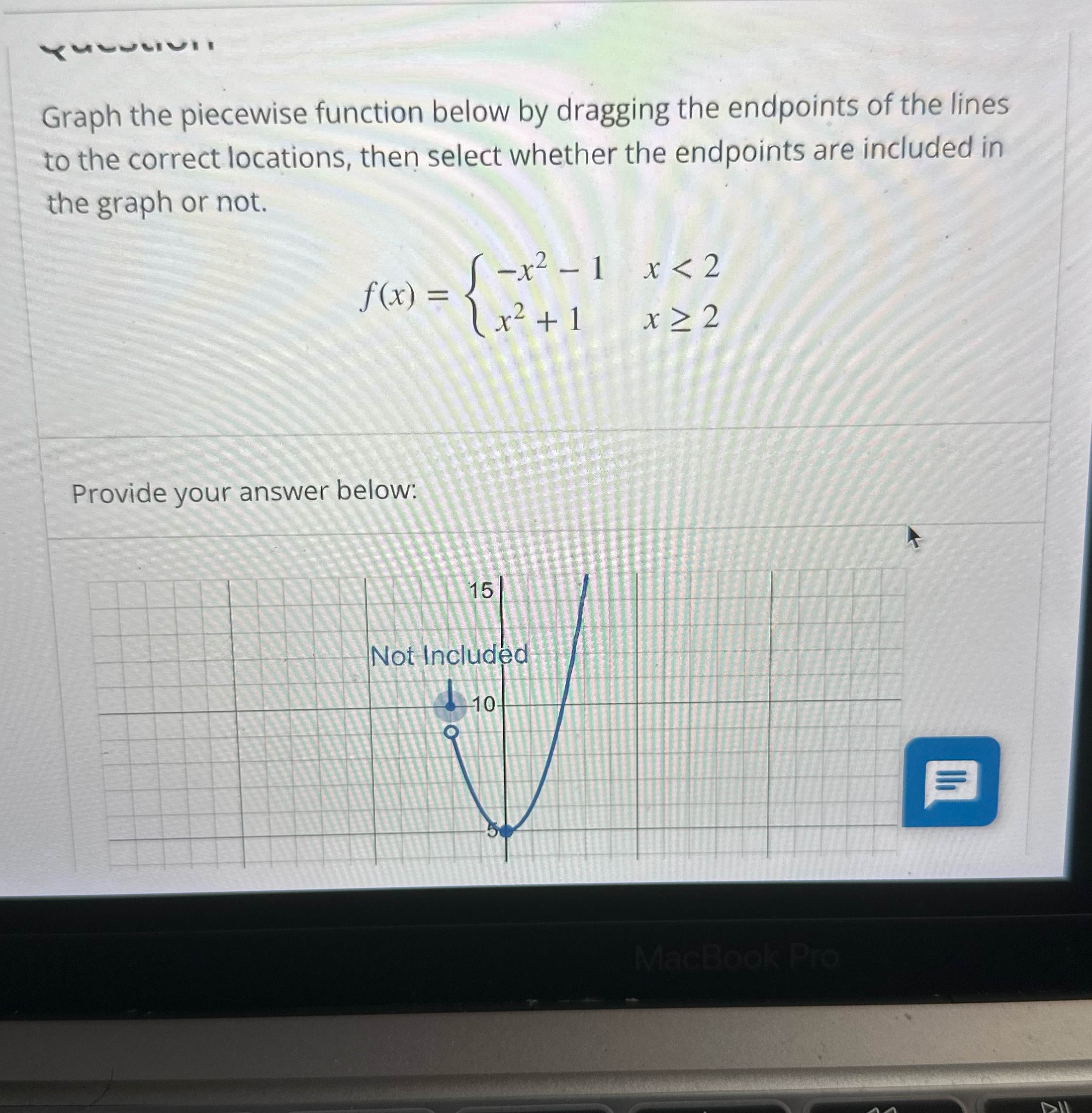 the lines to the correct locations, then select whether the endpoints are